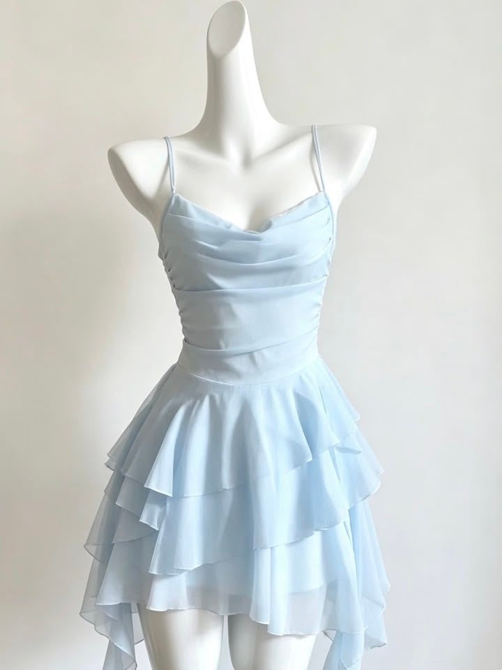 Trägerloses silbernes Vintage-Abendkleid, A-Linie, Geburtstagskleid J9370
