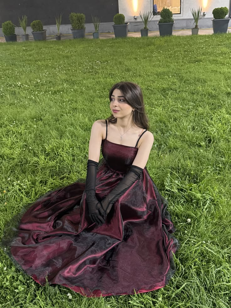 Trägerloses silbernes Vintage-Abendkleid, A-Linie, Geburtstagskleid J9370