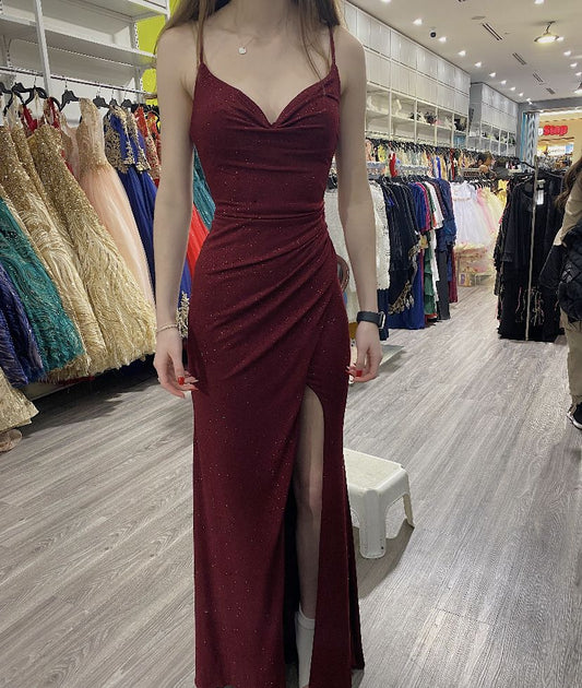 Trägerloses silbernes Vintage-Abendkleid, A-Linie, Geburtstagskleid J9370