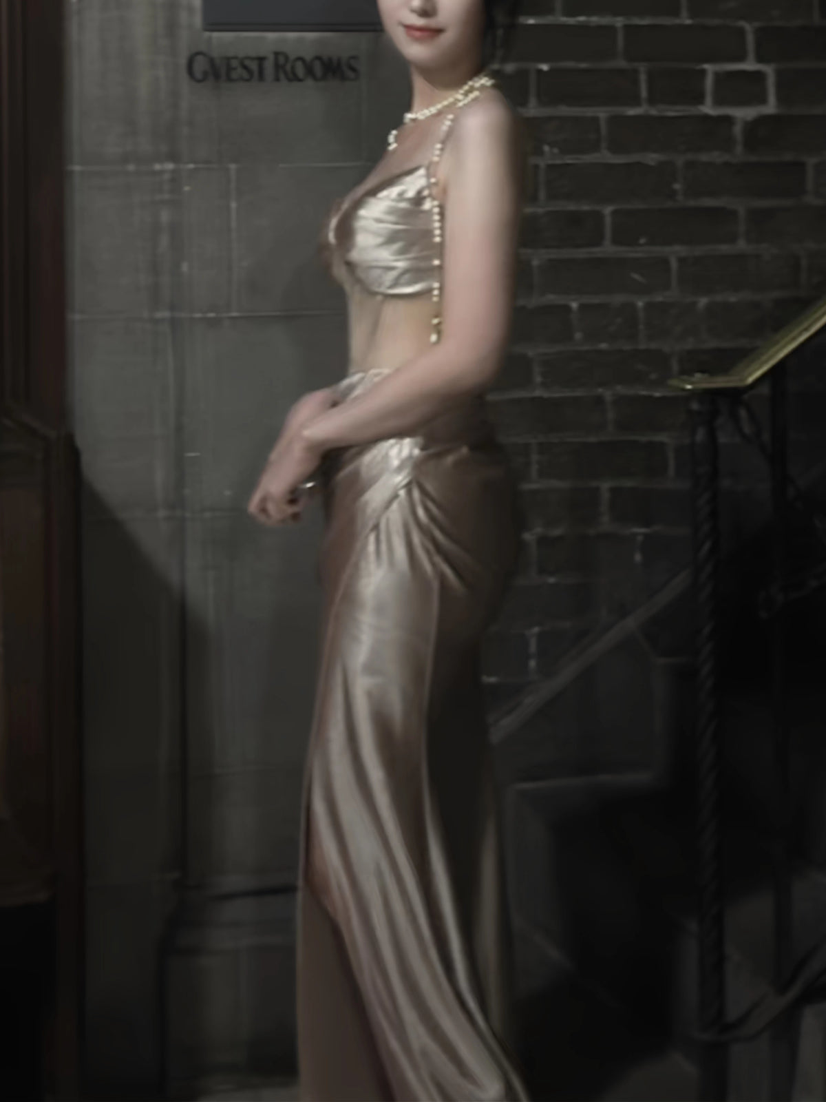 Robe de bal bustier violette en satin avec appliques, robe de soirée formelle J9413