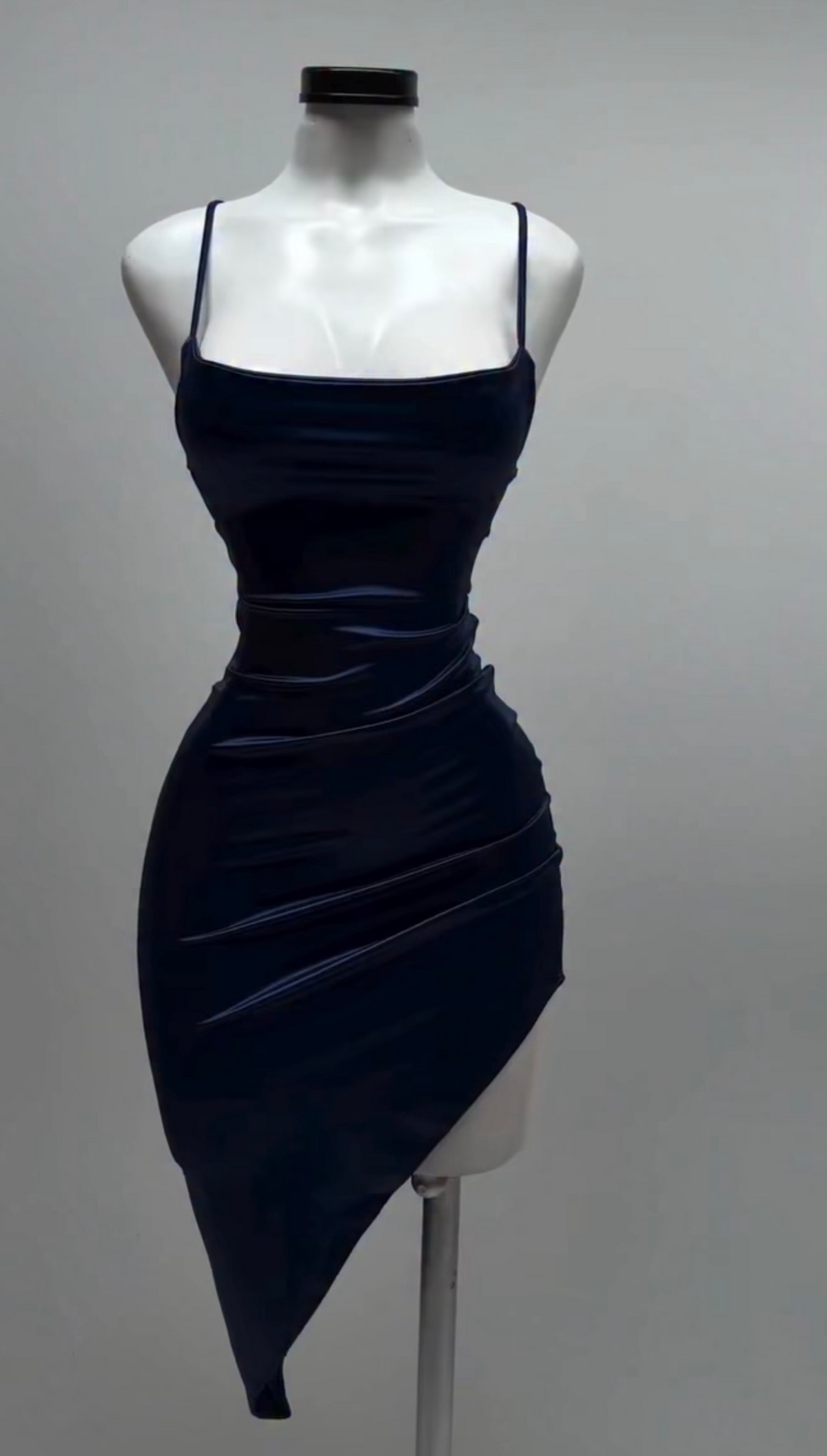 Trägerloses silbernes Vintage-Abendkleid, A-Linie, Geburtstagskleid J9370