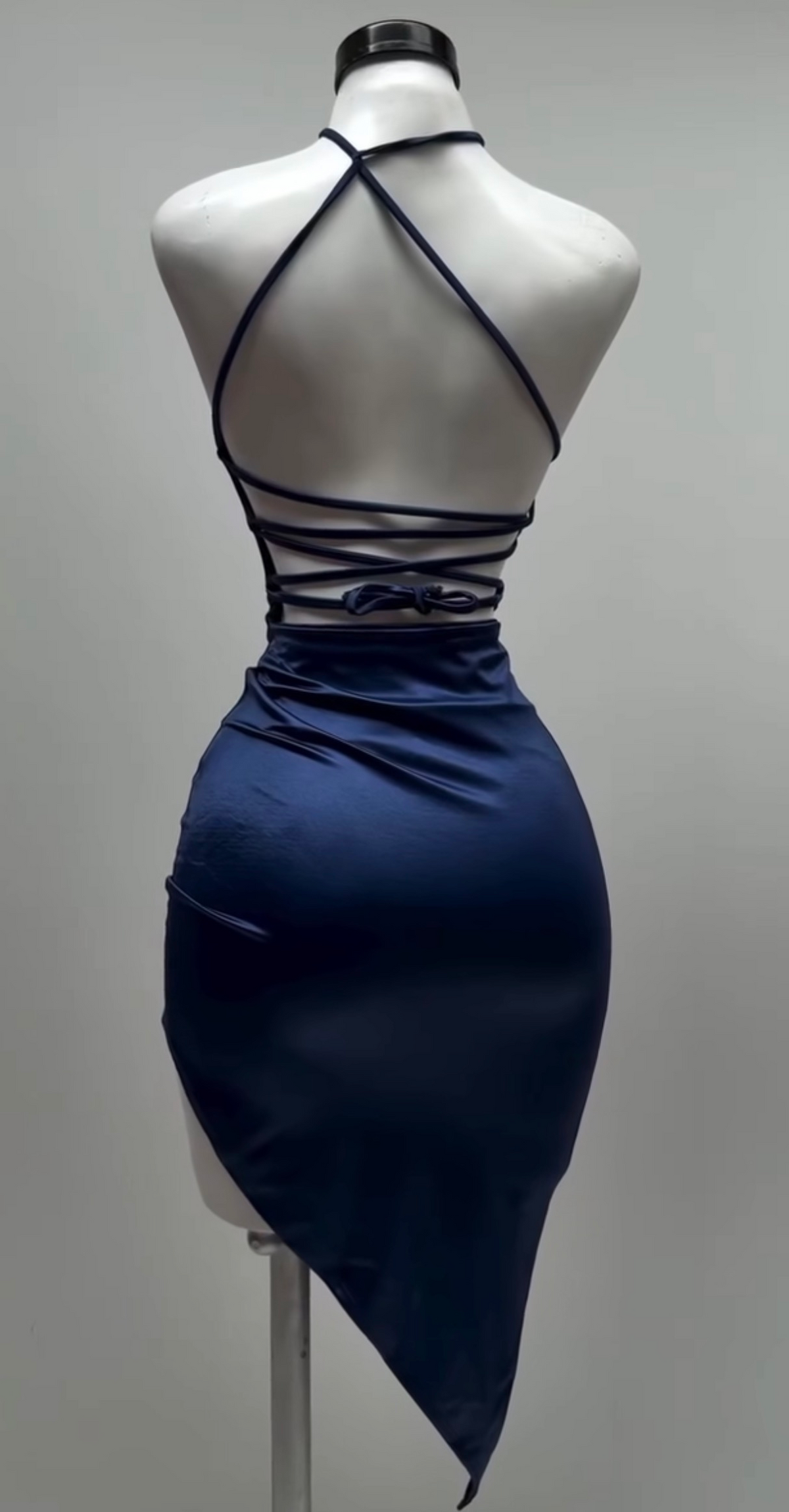 Trägerloses silbernes Vintage-Abendkleid, A-Linie, Geburtstagskleid J9370