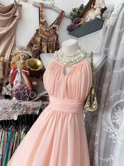 Trägerloses silbernes Vintage-Abendkleid, A-Linie, Geburtstagskleid J9370