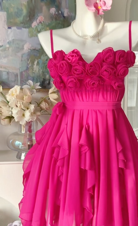 Trägerloses silbernes Vintage-Abendkleid, A-Linie, Geburtstagskleid J9370
