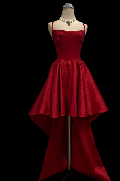 Robe de bal bustier violette en satin avec appliques, robe de soirée formelle J9413