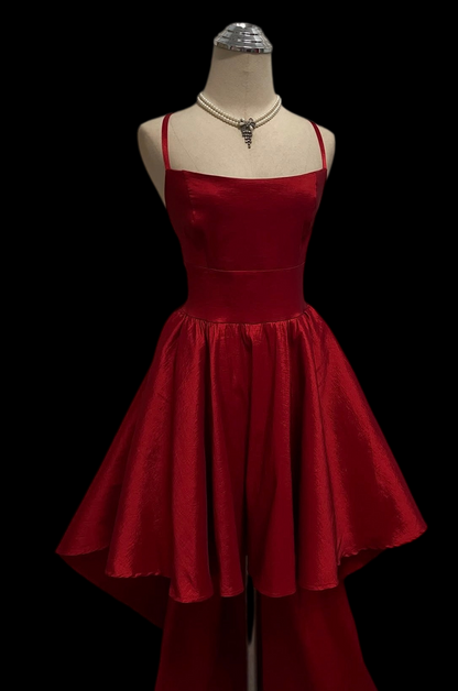 Robe de bal bustier violette en satin avec appliques, robe de soirée formelle J9413