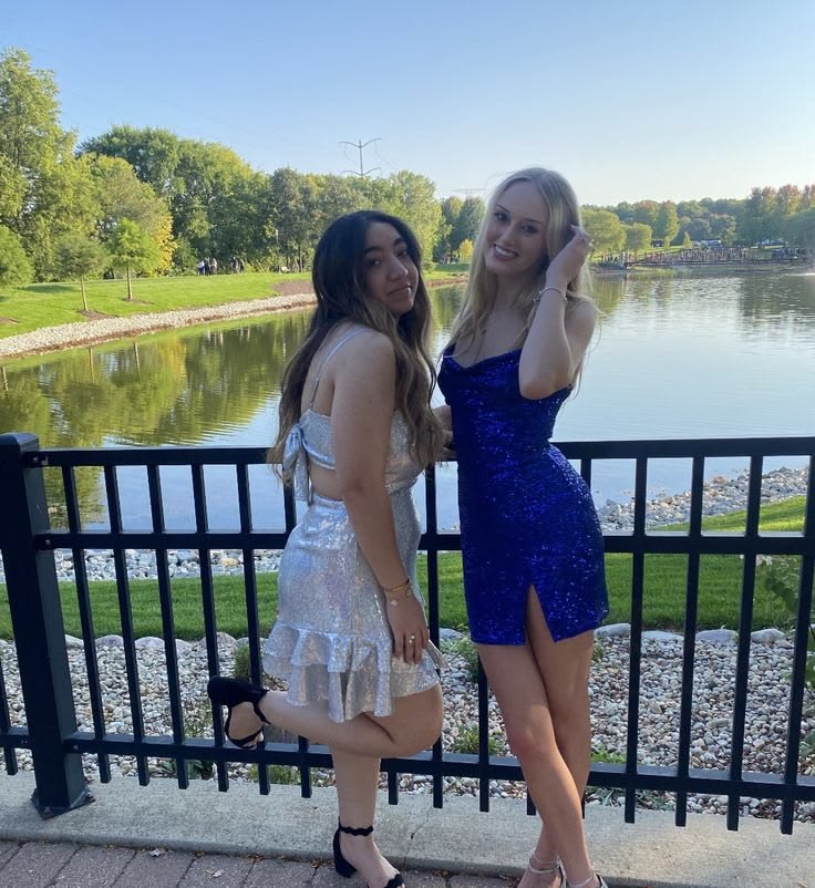Spaghetti Straps Royal Blue Homecoming Dress Short Party Dress  J11340