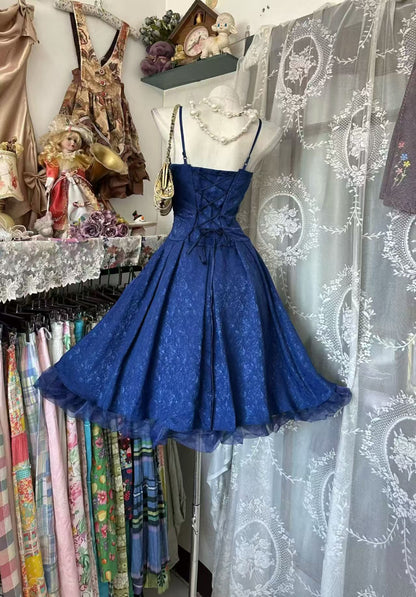 Trägerloses silbernes Vintage-Abendkleid, A-Linie, Geburtstagskleid J9370