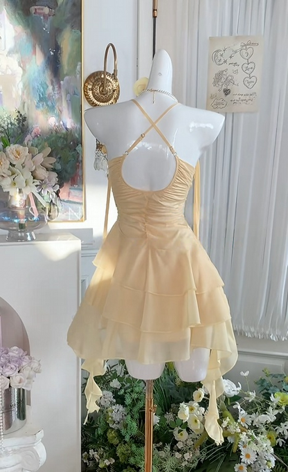 Trägerloses silbernes Vintage-Abendkleid, A-Linie, Geburtstagskleid J9370
