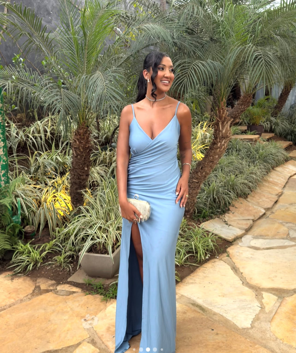 Robe de bal bustier violette en satin avec appliques, robe de soirée formelle J9413