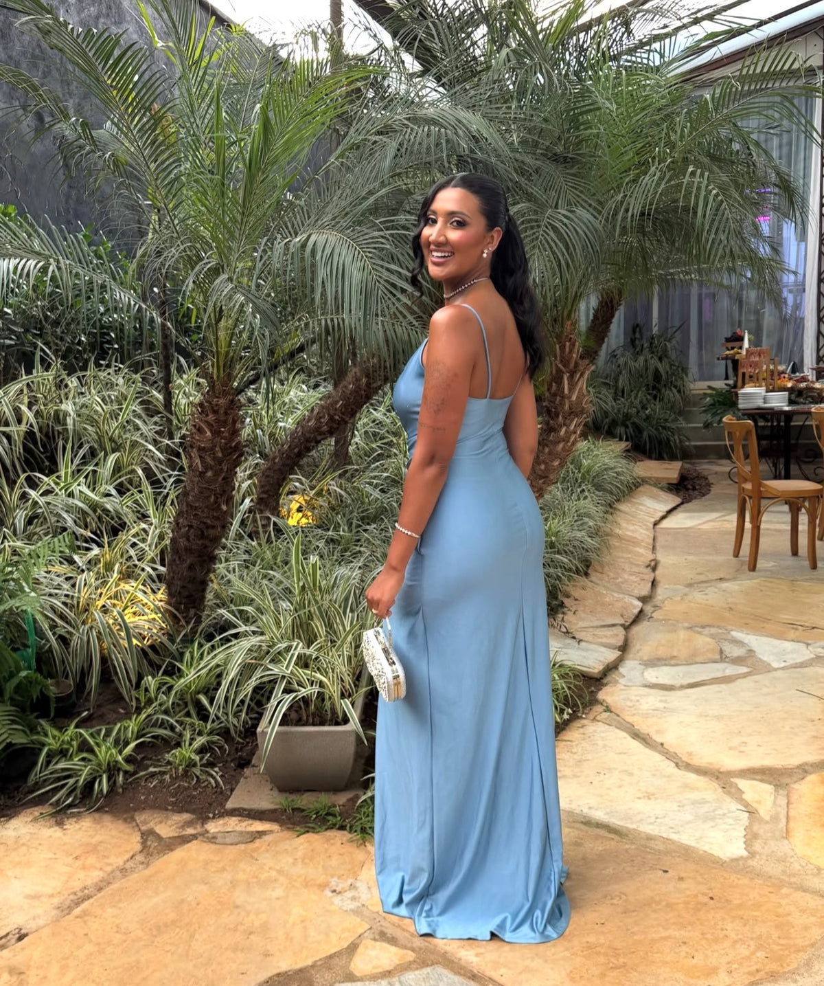 Robe de bal bustier violette en satin avec appliques, robe de soirée formelle J9413