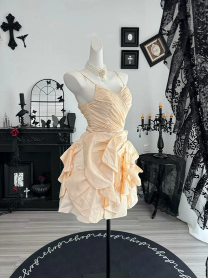 Robe de bal bustier violette en satin avec appliques, robe de soirée formelle J9413