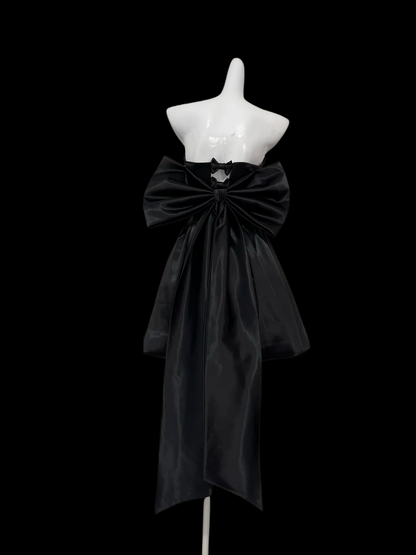 Robe de bal bustier violette en satin avec appliques, robe de soirée formelle J9413