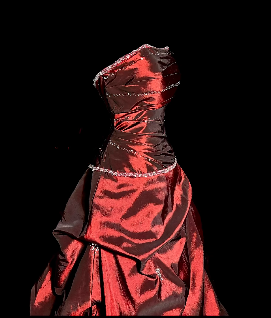 Trägerloses silbernes Vintage-Abendkleid, A-Linie, Geburtstagskleid J9370
