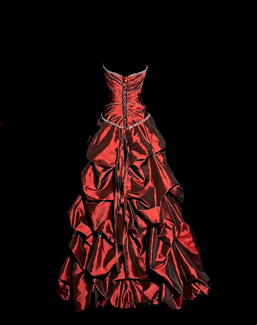 Trägerloses silbernes Vintage-Abendkleid, A-Linie, Geburtstagskleid J9370