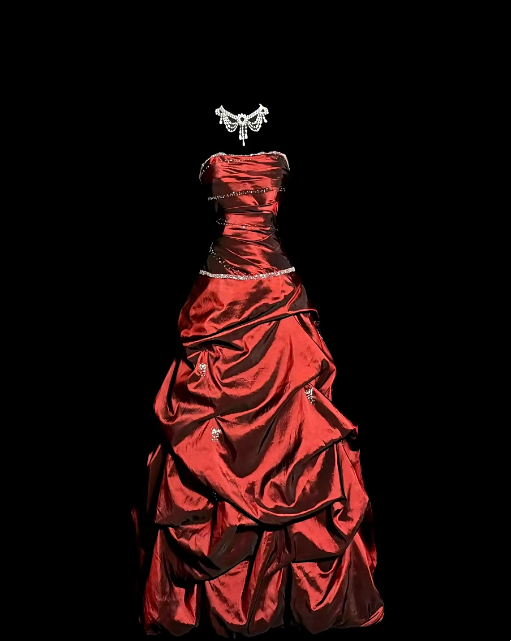 Strapless Burgundy Retro Prom Dress Taffeta Birthday Dress  J10409