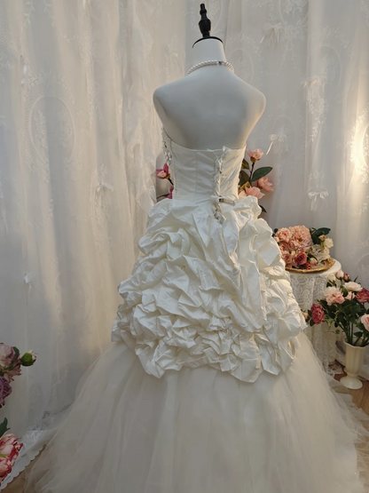 Trägerloses silbernes Vintage-Abendkleid, A-Linie, Geburtstagskleid J9370