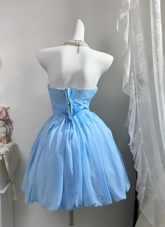 Robe de bal bustier violette en satin avec appliques, robe de soirée formelle J9413