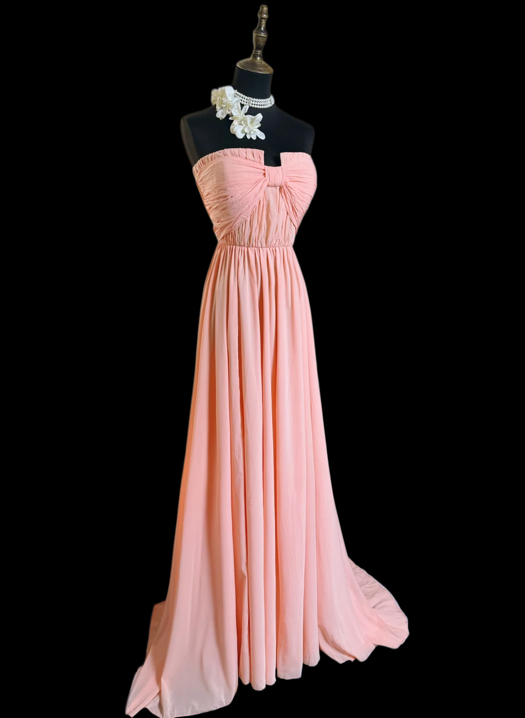 Robe de bal bustier violette en satin avec appliques, robe de soirée formelle J9413