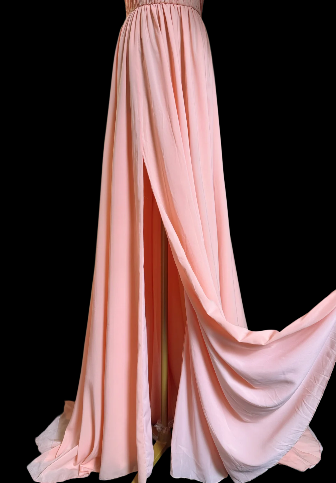 Robe de bal bustier violette en satin avec appliques, robe de soirée formelle J9413