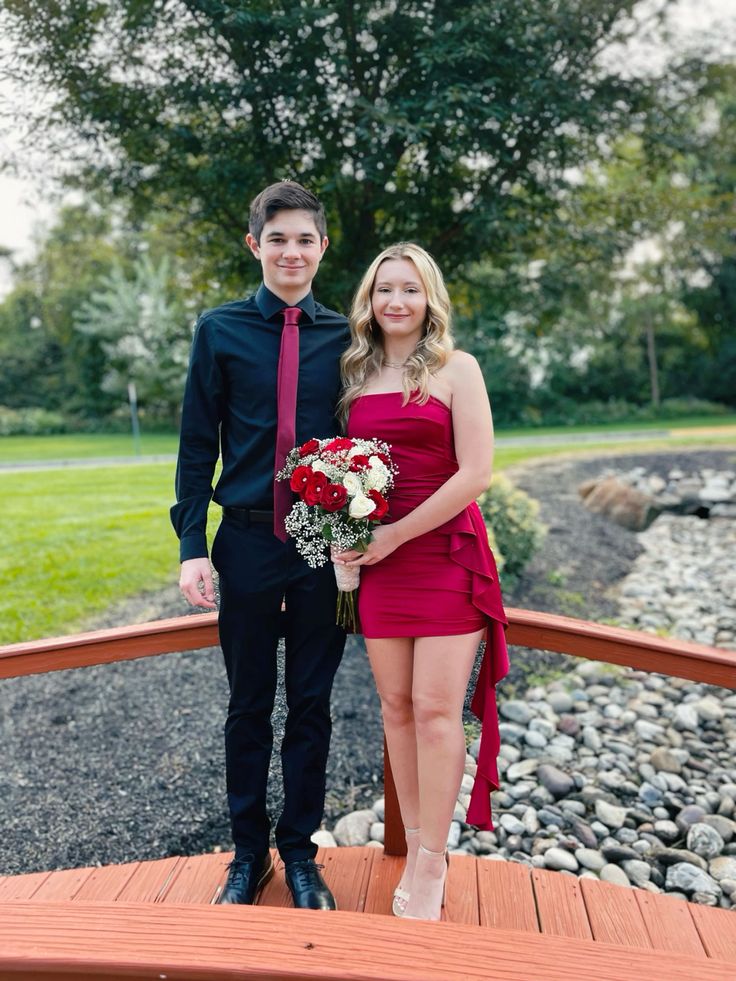 Strapless Red Sheath Short Homecoming Dress Ruffled Party Dress  J11388