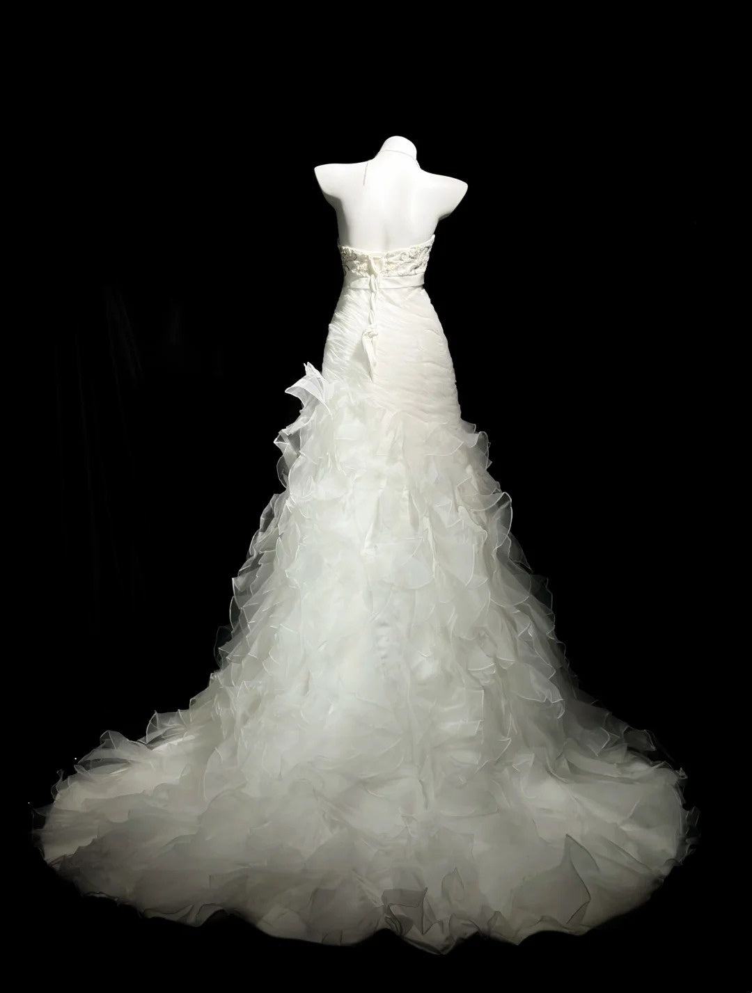 Trägerloses silbernes Vintage-Abendkleid, A-Linie, Geburtstagskleid J9370