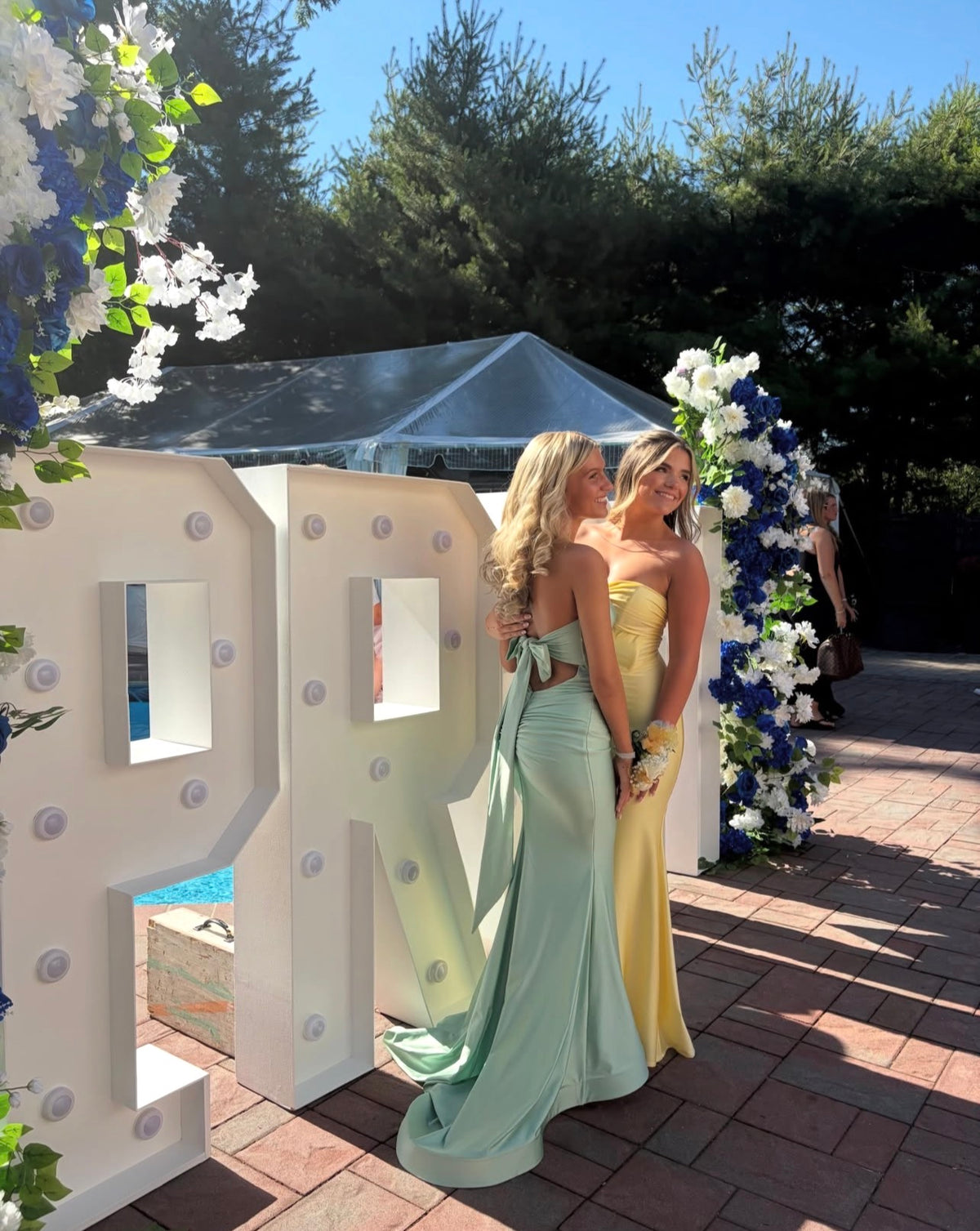 Strapless Satin Formal Prom Dress Mermaid Evening Gown  J11787