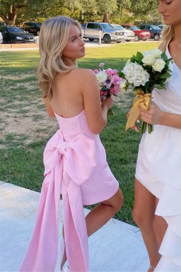Robe de bal bustier violette en satin avec appliques, robe de soirée formelle J9413