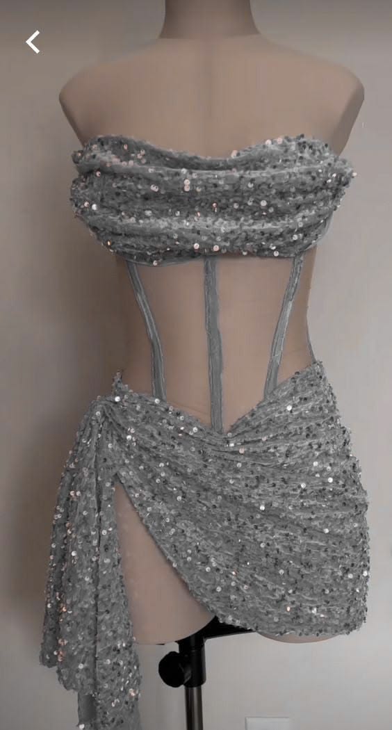 Robe de bal bustier violette en satin avec appliques, robe de soirée formelle J9413