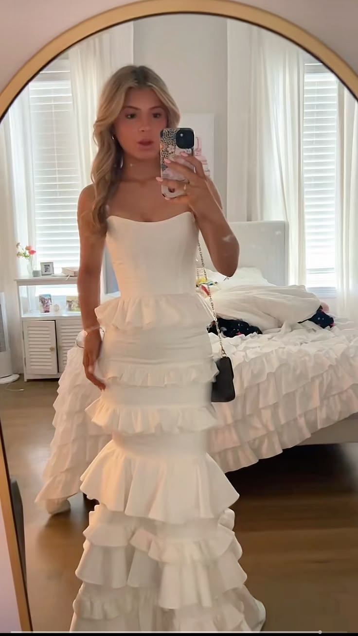 Trägerloses silbernes Vintage-Abendkleid, A-Linie, Geburtstagskleid J9370