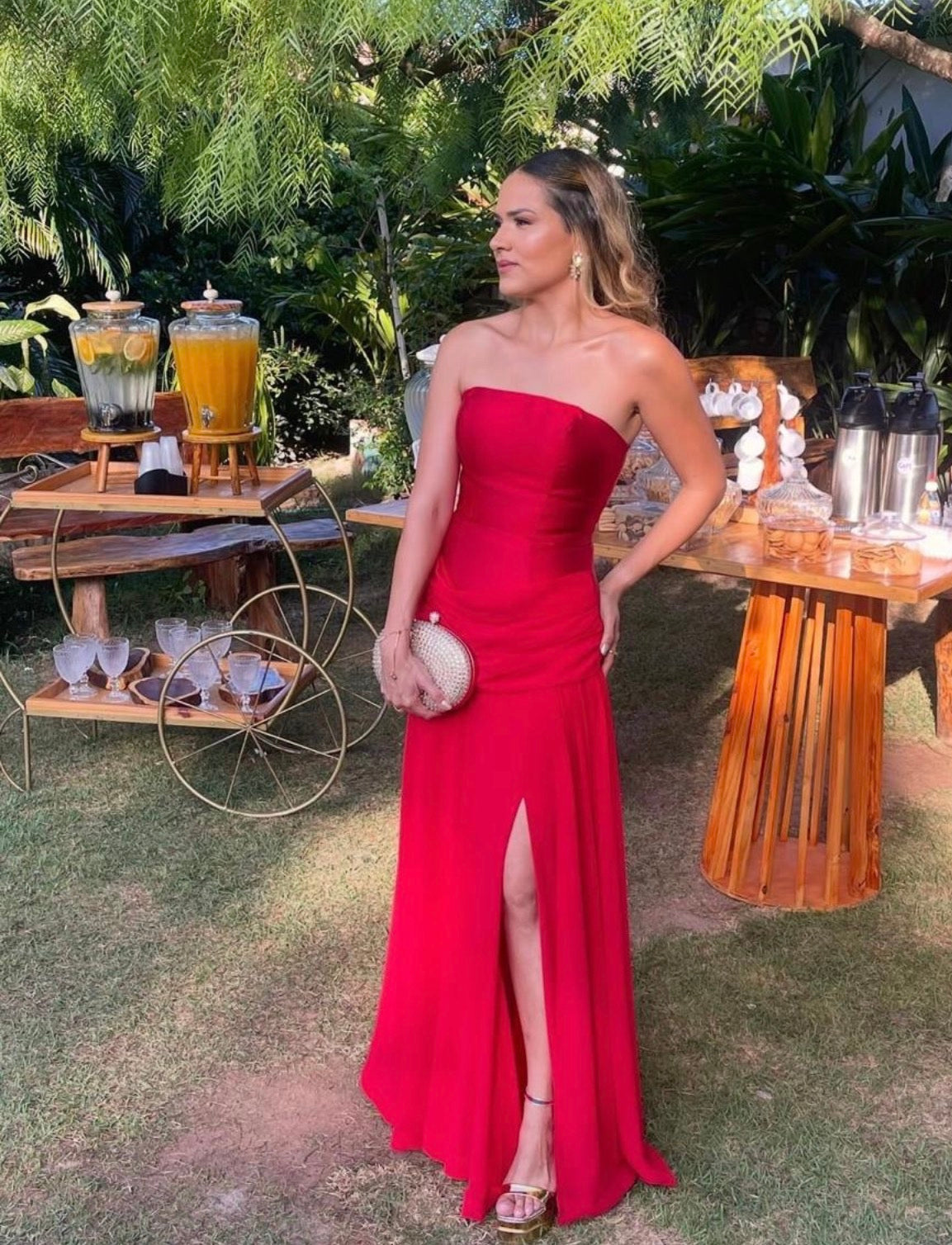 Robe de bal bustier violette en satin avec appliques, robe de soirée formelle J9413