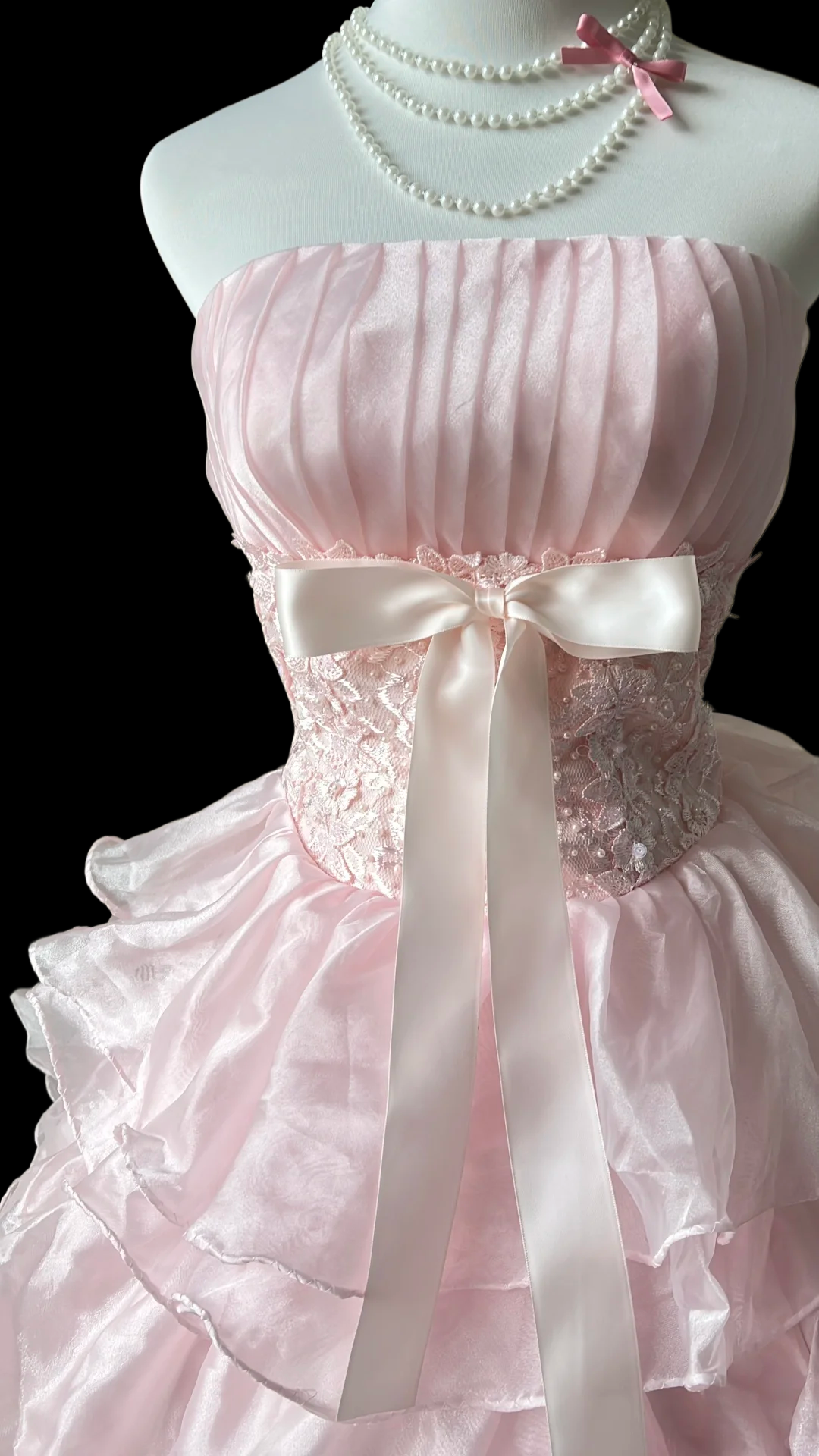 Robe de bal bustier violette en satin avec appliques, robe de soirée formelle J9413