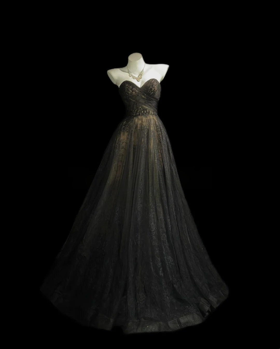 Trägerloses silbernes Vintage-Abendkleid, A-Linie, Geburtstagskleid J9370