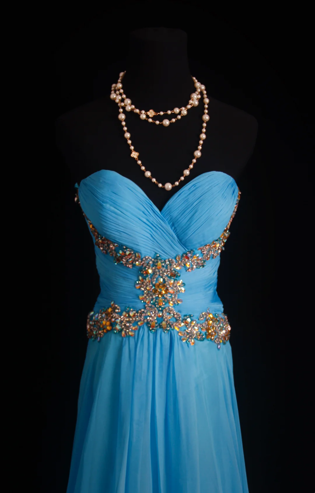 Trägerloses silbernes Vintage-Abendkleid, A-Linie, Geburtstagskleid J9370