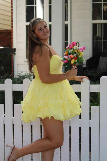 Trägerloses silbernes Vintage-Abendkleid, A-Linie, Geburtstagskleid J9370