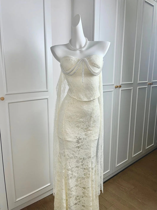 Robe de bal bustier violette en satin avec appliques, robe de soirée formelle J9413