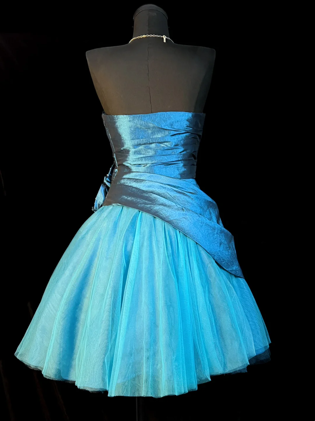 Sweetheart Blue Homecoming Dress Retro Short Birthday Dress  J10160