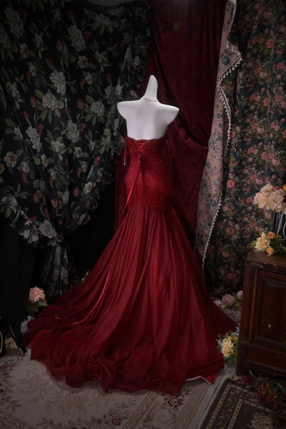 Trägerloses silbernes Vintage-Abendkleid, A-Linie, Geburtstagskleid J9370