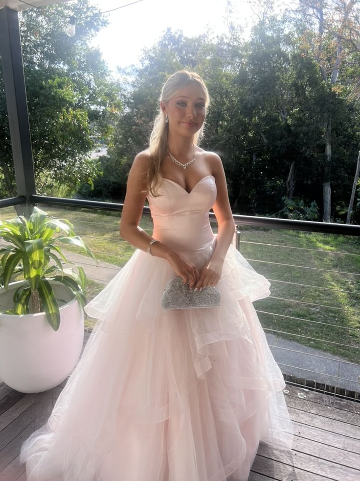 Robe de bal bustier violette en satin avec appliques, robe de soirée formelle J9413