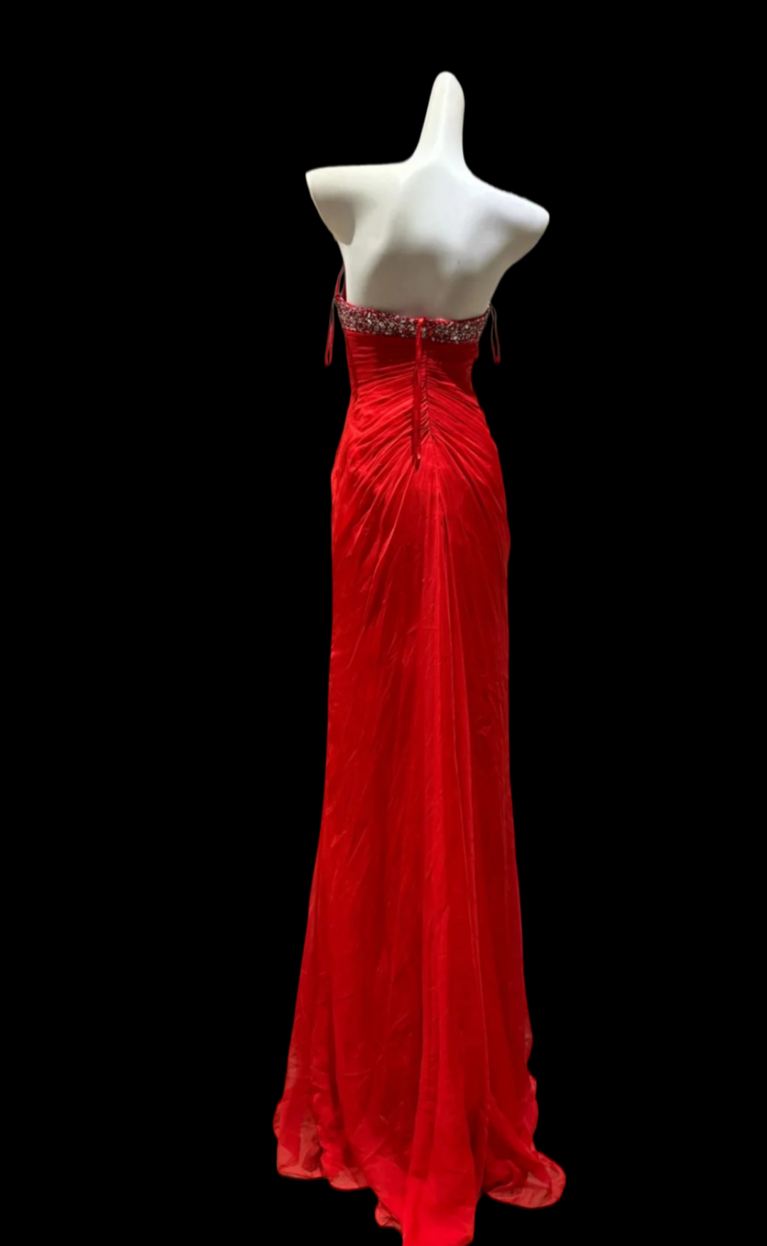 Robe de bal bustier violette en satin avec appliques, robe de soirée formelle J9413
