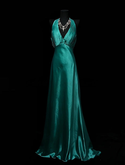 Robe de bal bustier violette en satin avec appliques, robe de soirée formelle J9413