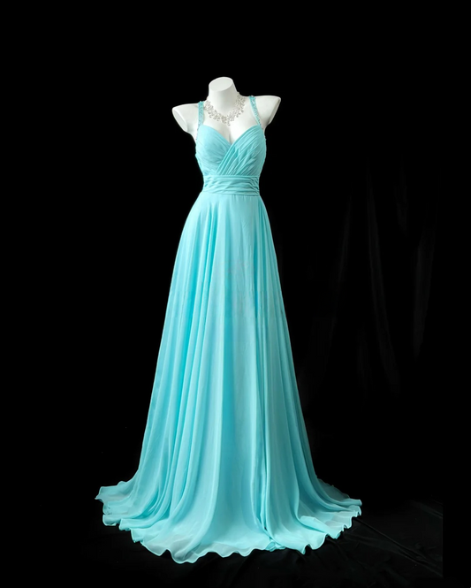 Trägerloses silbernes Vintage-Abendkleid, A-Linie, Geburtstagskleid J9370