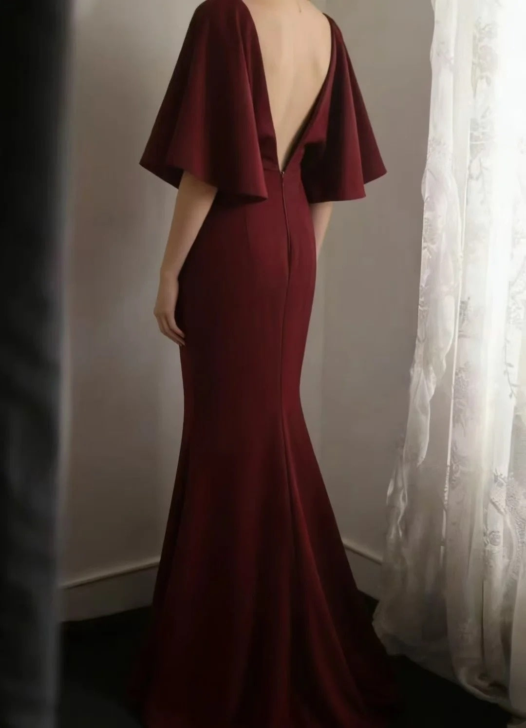Trägerloses silbernes Vintage-Abendkleid, A-Linie, Geburtstagskleid J9370