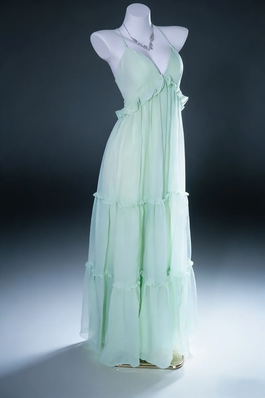 Trägerloses silbernes Vintage-Abendkleid, A-Linie, Geburtstagskleid J9370