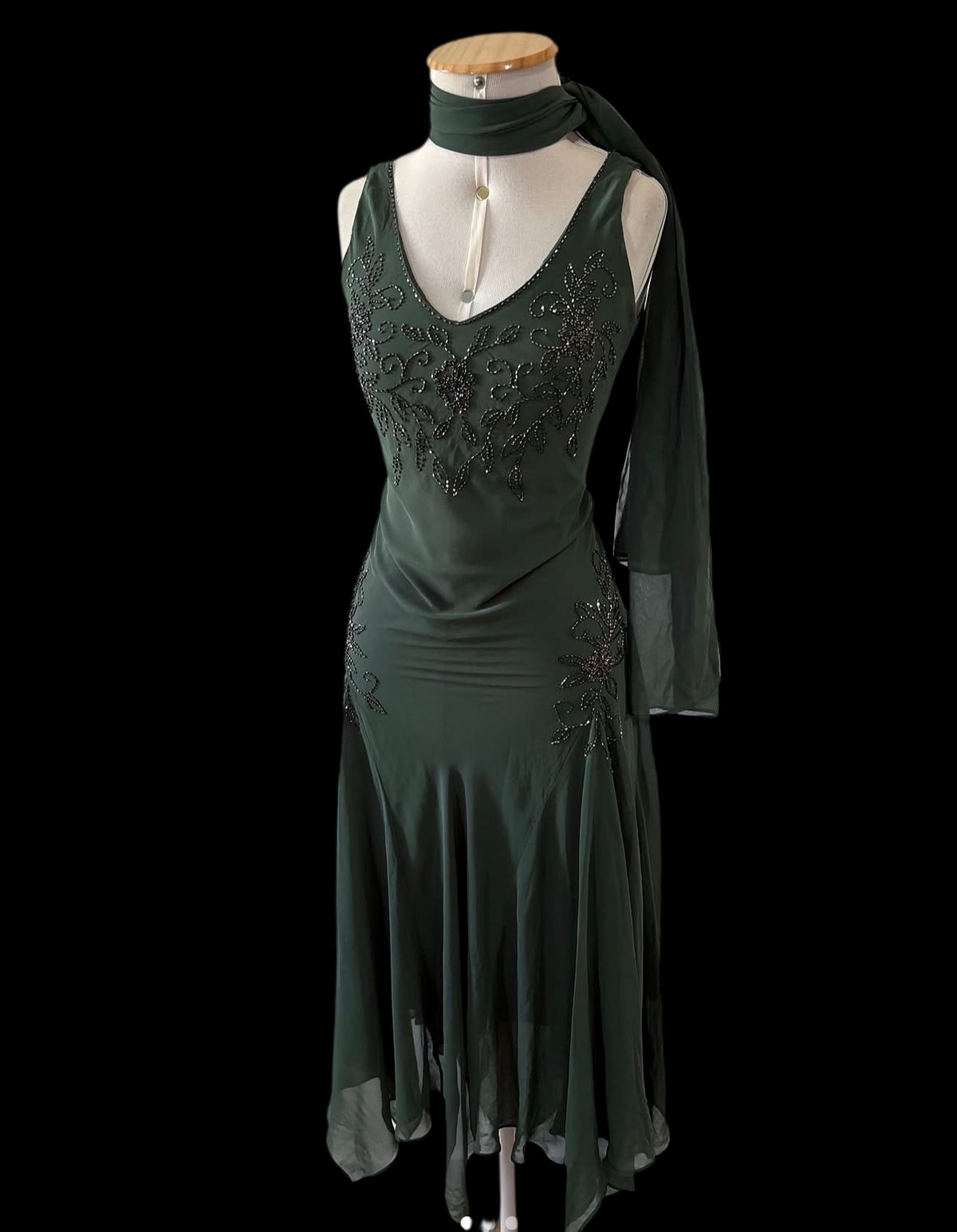 Trägerloses silbernes Vintage-Abendkleid, A-Linie, Geburtstagskleid J9370