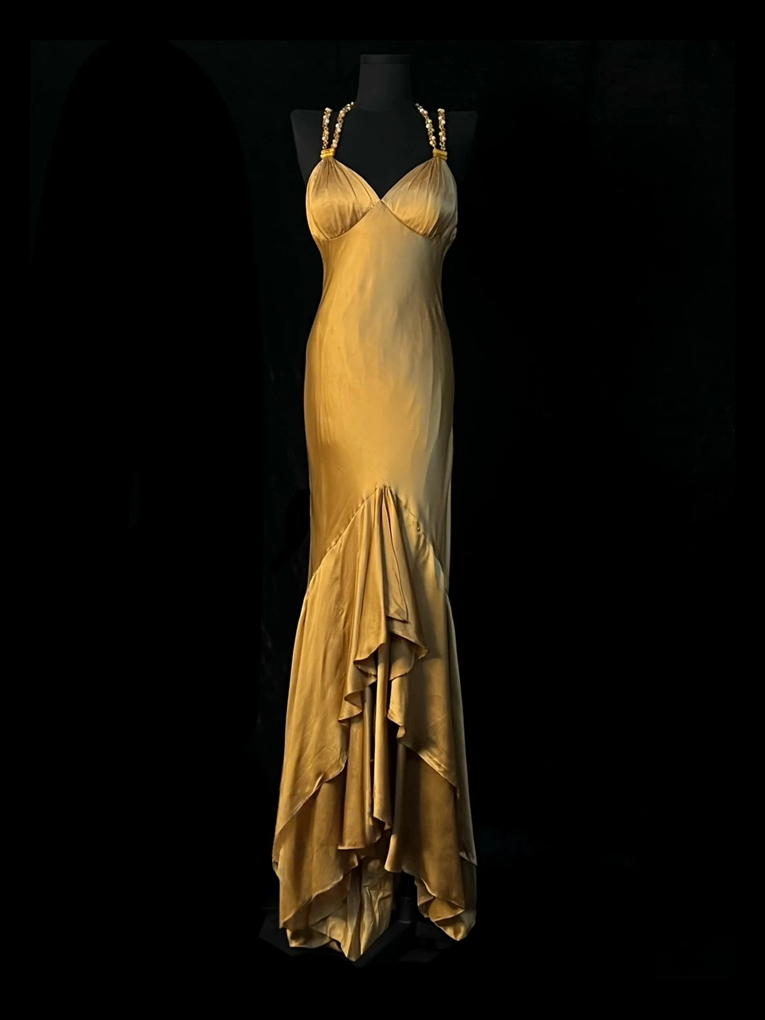Trägerloses silbernes Vintage-Abendkleid, A-Linie, Geburtstagskleid J9370