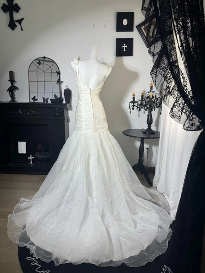 Robe de bal bustier violette en satin avec appliques, robe de soirée formelle J9413