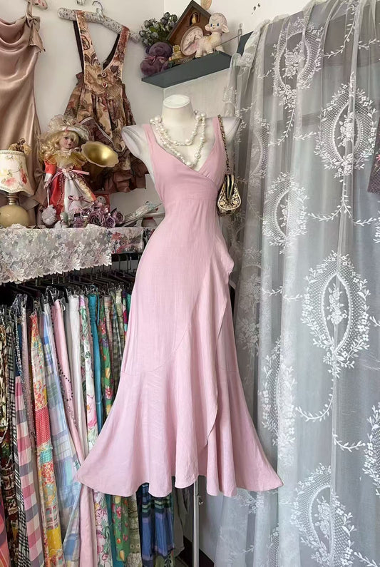 Trägerloses silbernes Vintage-Abendkleid, A-Linie, Geburtstagskleid J9370