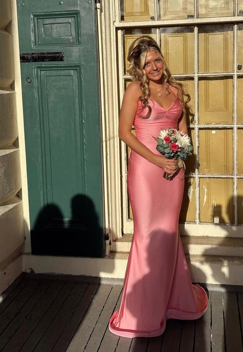 Trägerloses silbernes Vintage-Abendkleid, A-Linie, Geburtstagskleid J9370