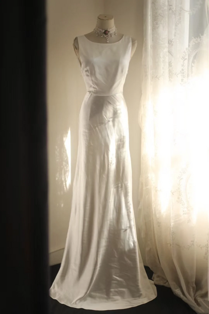 Robe de bal bustier violette en satin avec appliques, robe de soirée formelle J9413